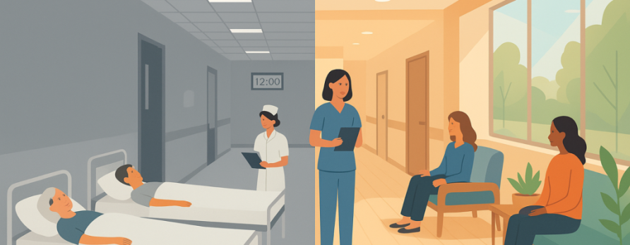 Old vs. New Hospital Designs: How Interiors Shape the Healing Journey